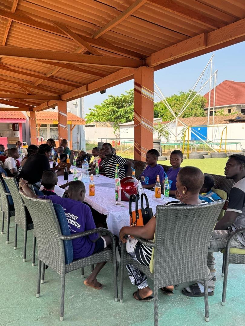 Repas en groupe