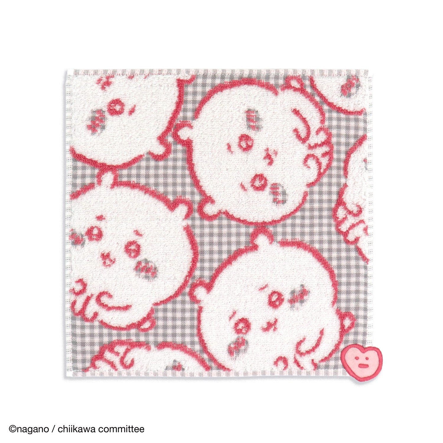 ちいかわ』 ちょこんとチェック タオルハンカチ – タオル美術館公式