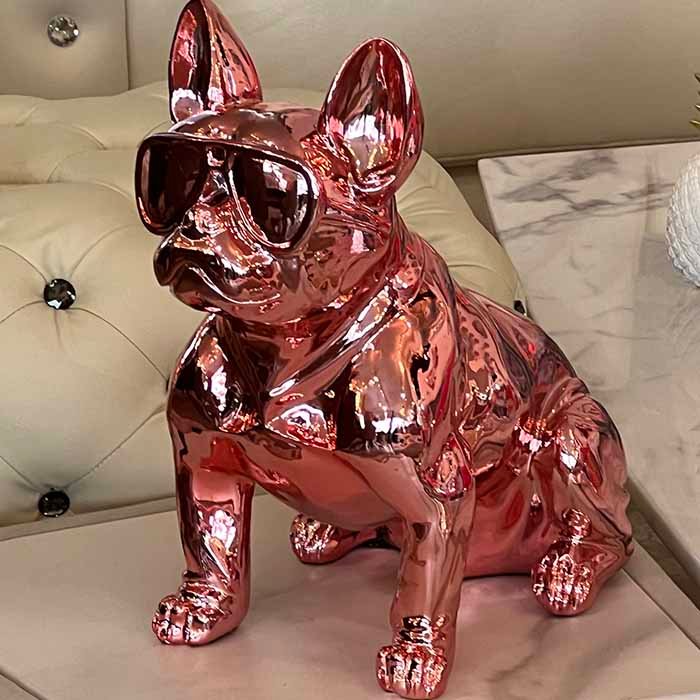 楽天市場】送料無料 アウトレット フレンチブルドッグ ピンクグロス