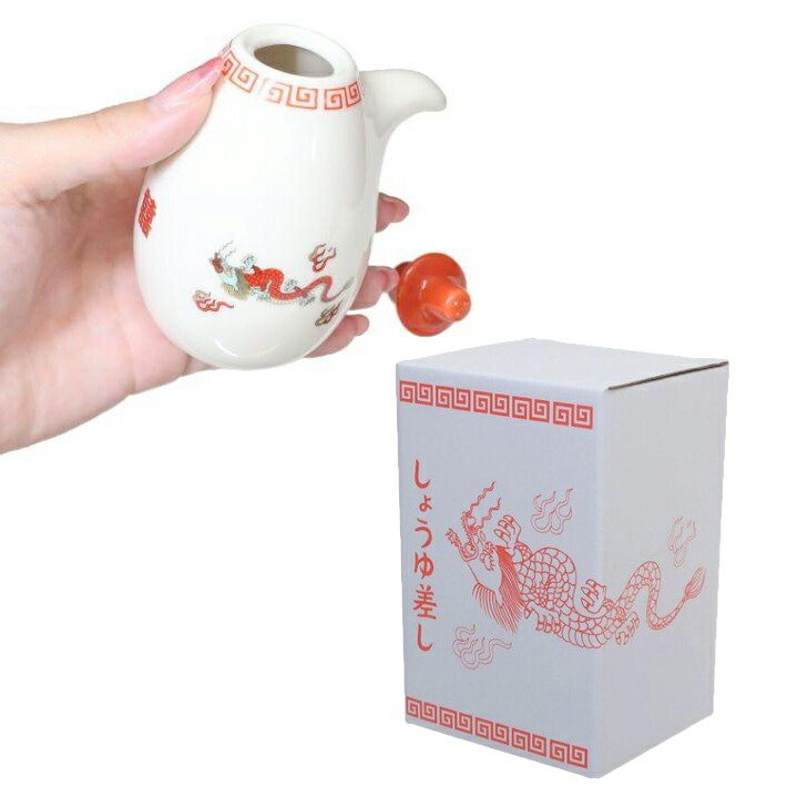 楽天市場】【SALE】【送料無料】おまち堂 醤油差し 食器 龍 鳳凰 唐子
