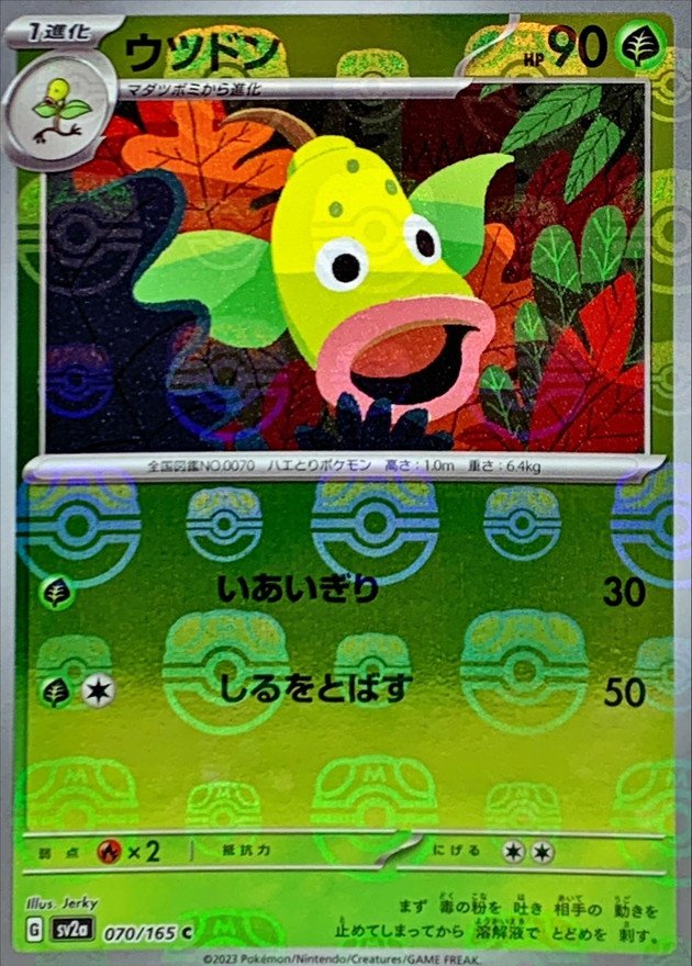 ウツドン(マスターボールミラー)【C】{070/165}