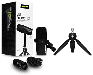 Shure MV7 Podcast Kit Microphone usb