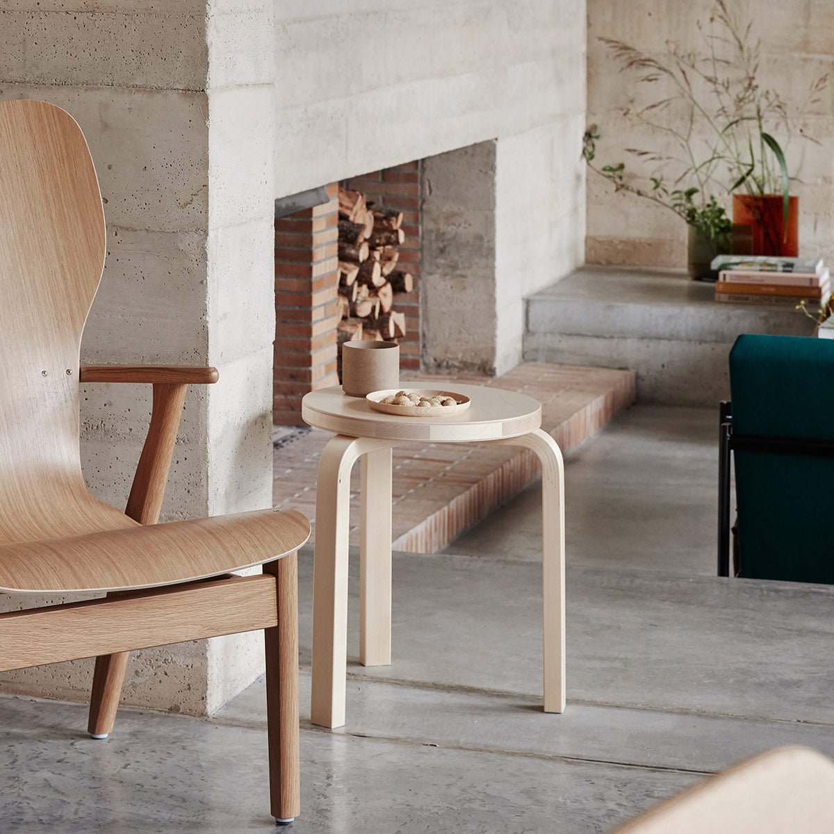 Artek Alvar Aalto Stool 60 - Three-Legged - Birch Veneer - Artek