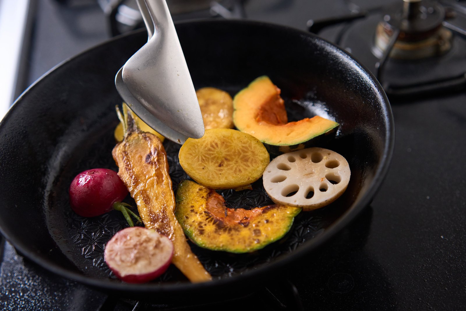 受注生産品)南部鉄器 フライパン「麻の」 22cm | 1848年創業 南部鉄器