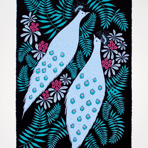 版画 Midsummer Night's Dream（シルクスクリーンプリント） 版画