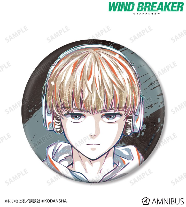 WIND BREAKER - 梶 蓮 Ani-Art BIG缶バッジ | AMNIBUS(アムニバス)