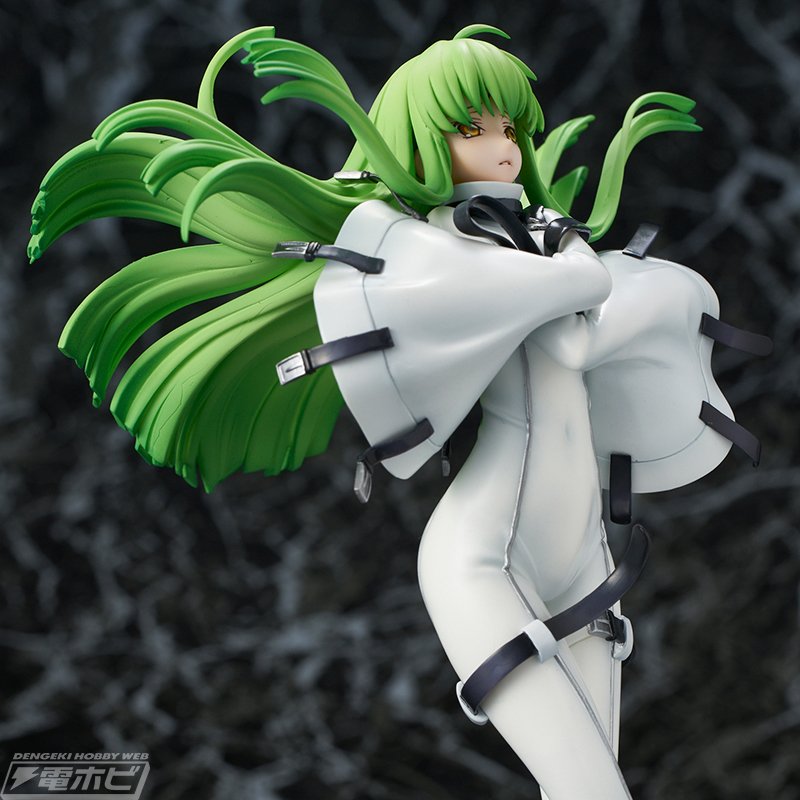 しなやかなボディラインが美しい！『コードギアス』C.C.が拘束着に身を