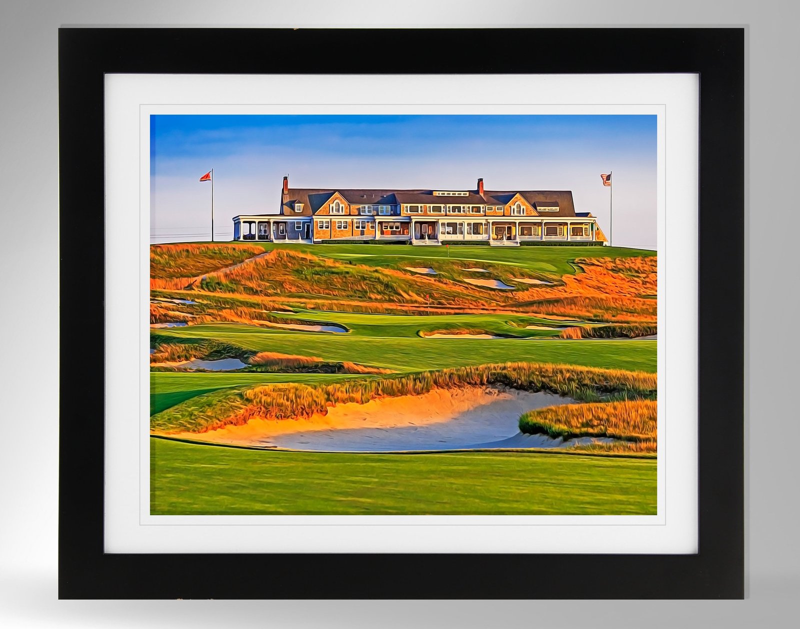 Shinnecock Hills Golf Club Art Print - 2018 US Open Impressionism