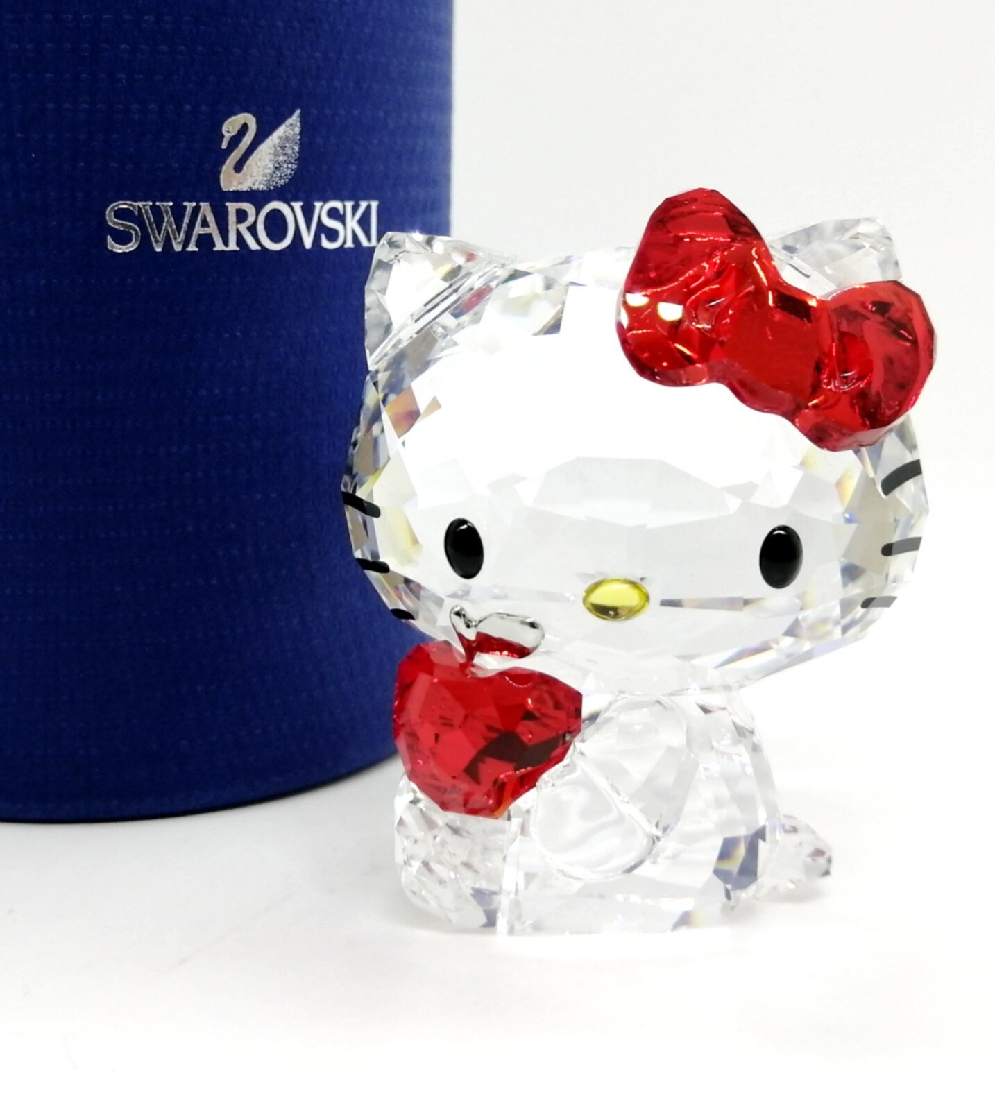Swarovski Hello Kitty Red Apple Crystal Figurine 1096878 | eBay