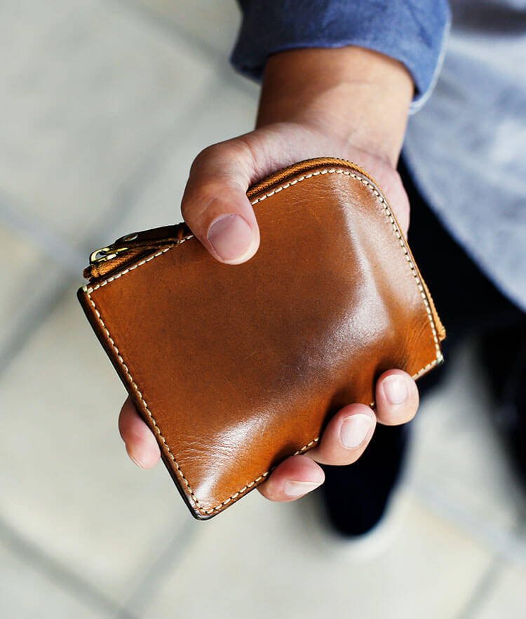 スタッフ愛用品 ナチューラ ヌメ革Lファスナー / 土屋鞄製造所