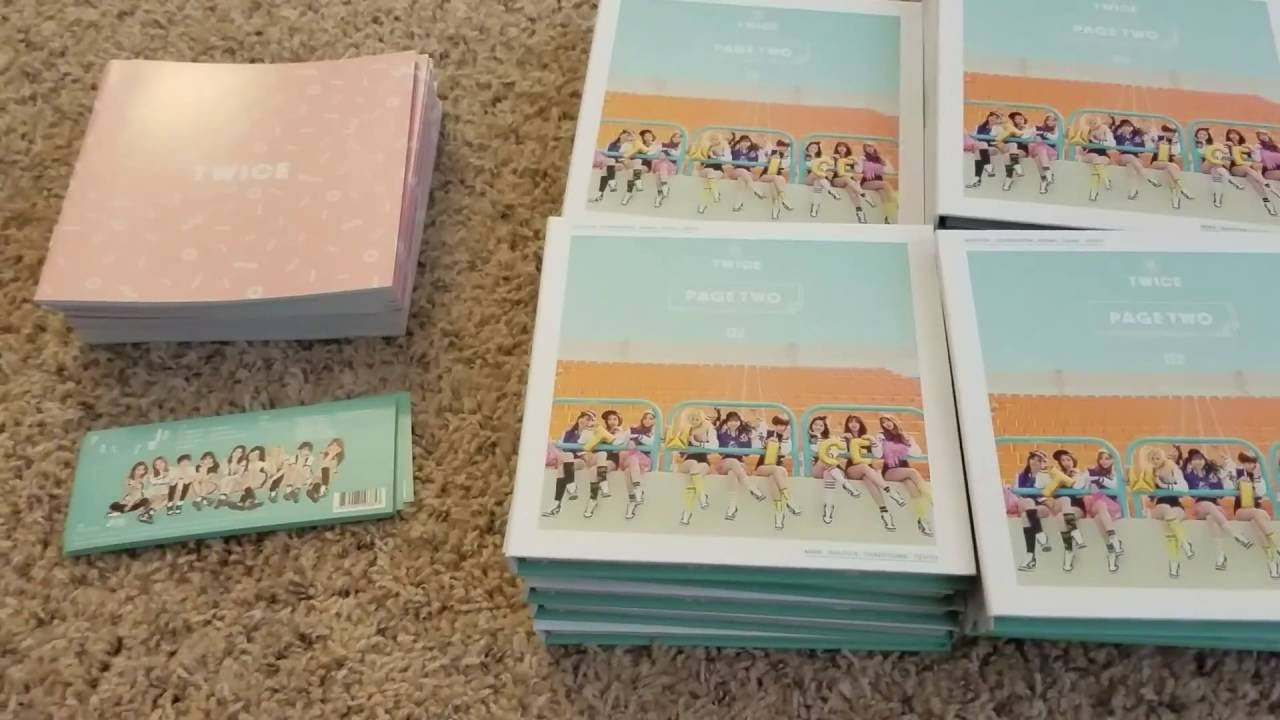 트와이스 (TWICE) Page Two Thailand Edition (20 Albums!) - YouTube
