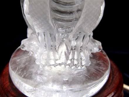 ◇限定1セットのみ！◇透明感あふれる天然水晶使用◇秀逸！一刀一石