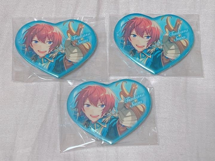 Amazon.co.jp: あんスタ β ハート缶バッジ 缶バ 朱桜司 返礼祭 : おもちゃ