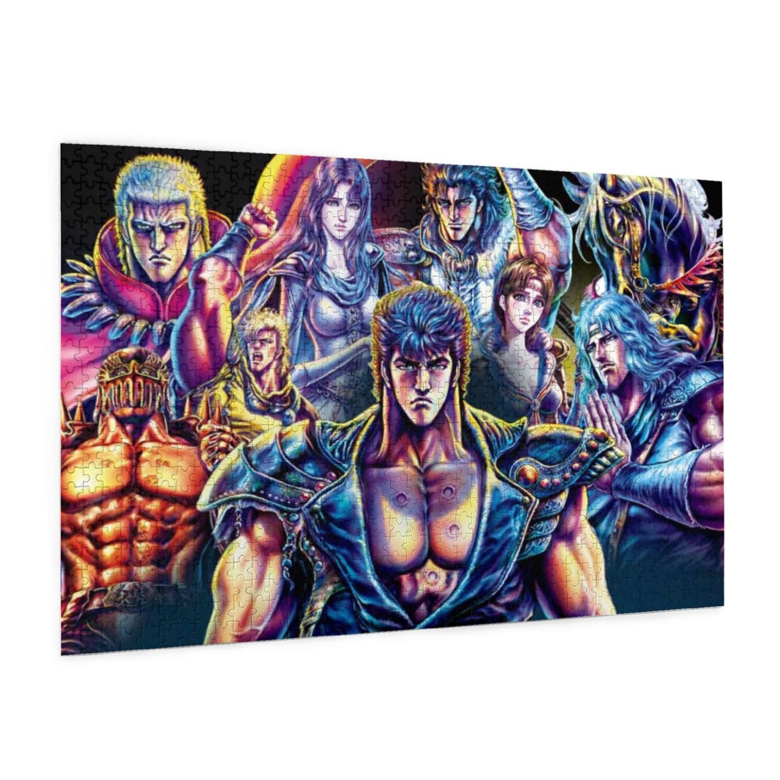 Amazon.co.jp: 北斗の拳 ジグソーパズル 1000ピースパズル 収納ケース