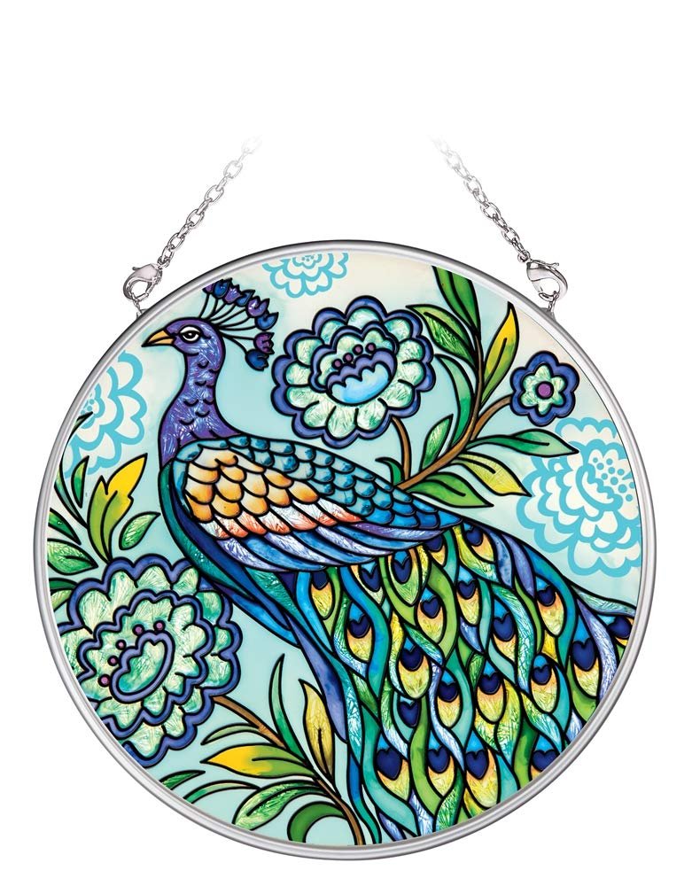 Amazon.co.jp: アミア スタジオ サンキャッチャー ステンドグラス風