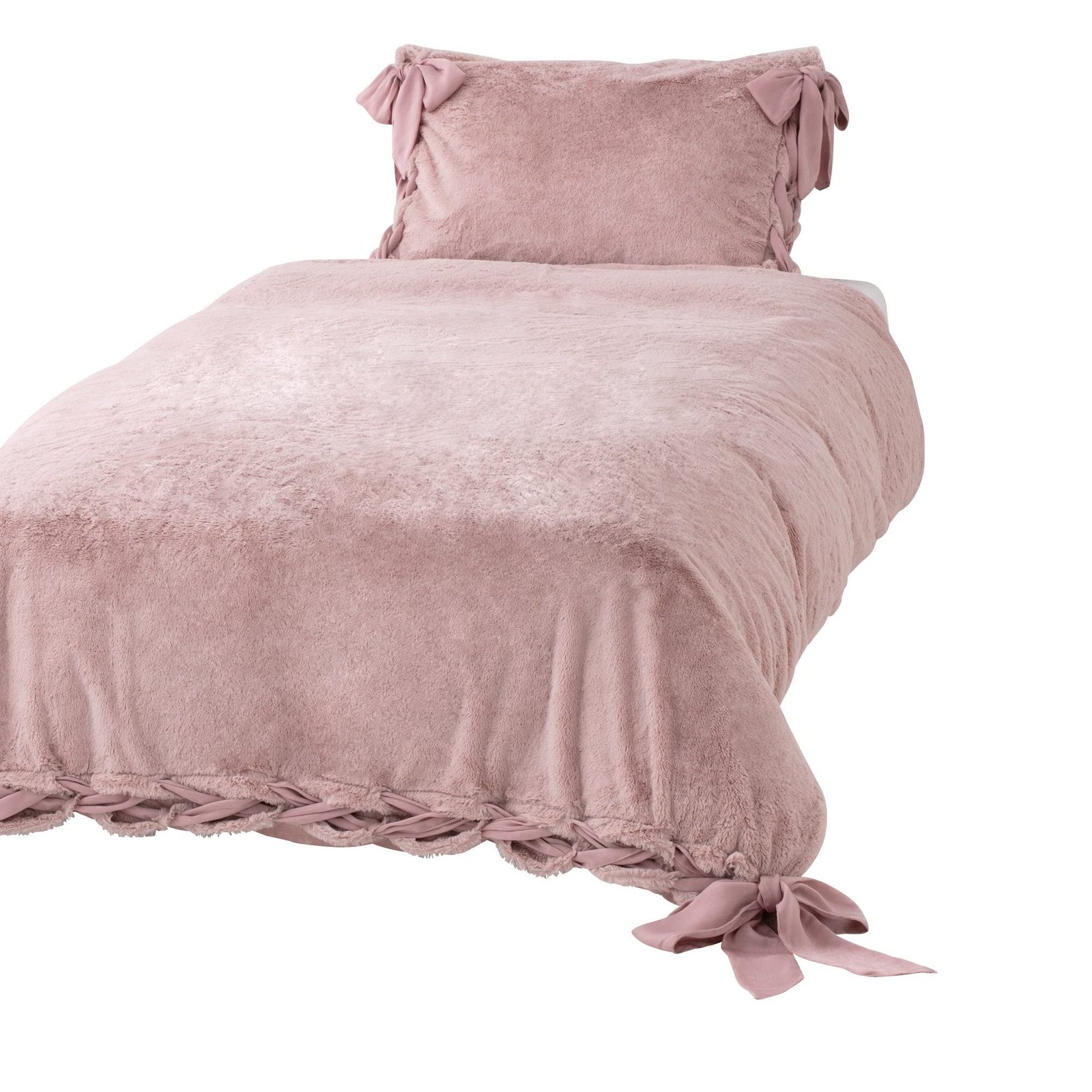 Amazon｜Francfranc フランフラン WARMY リボン 掛け布団カバー ダブル