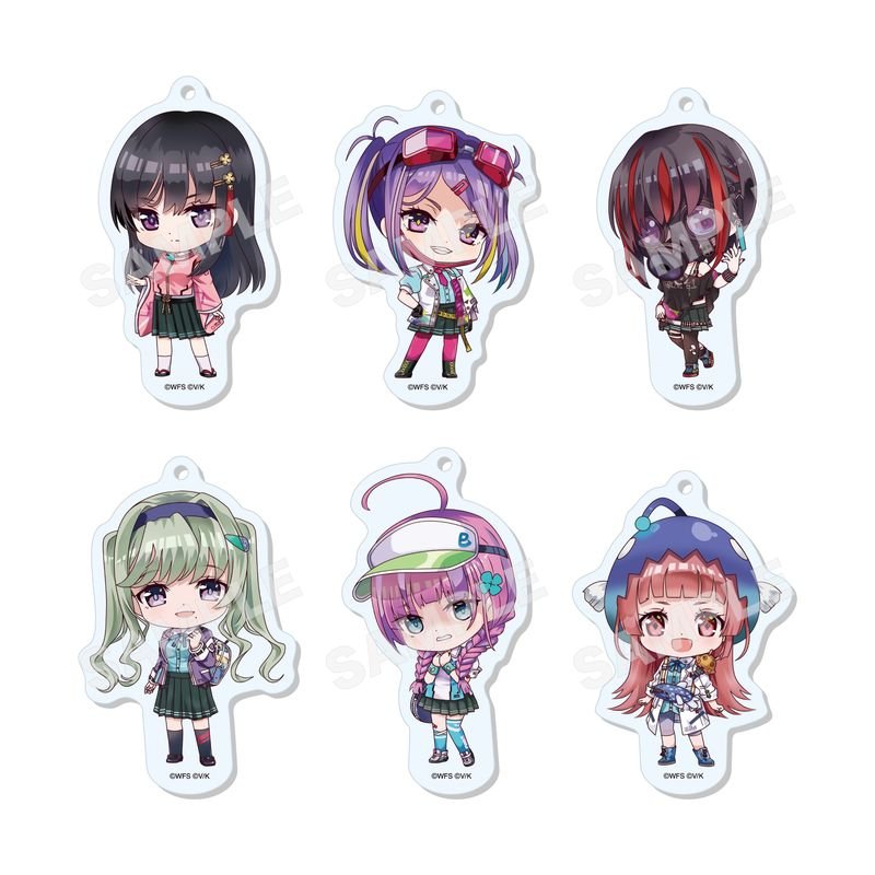 ヘブンバーンズレッド』まるっとスタンドキーホルダー 全12種 C