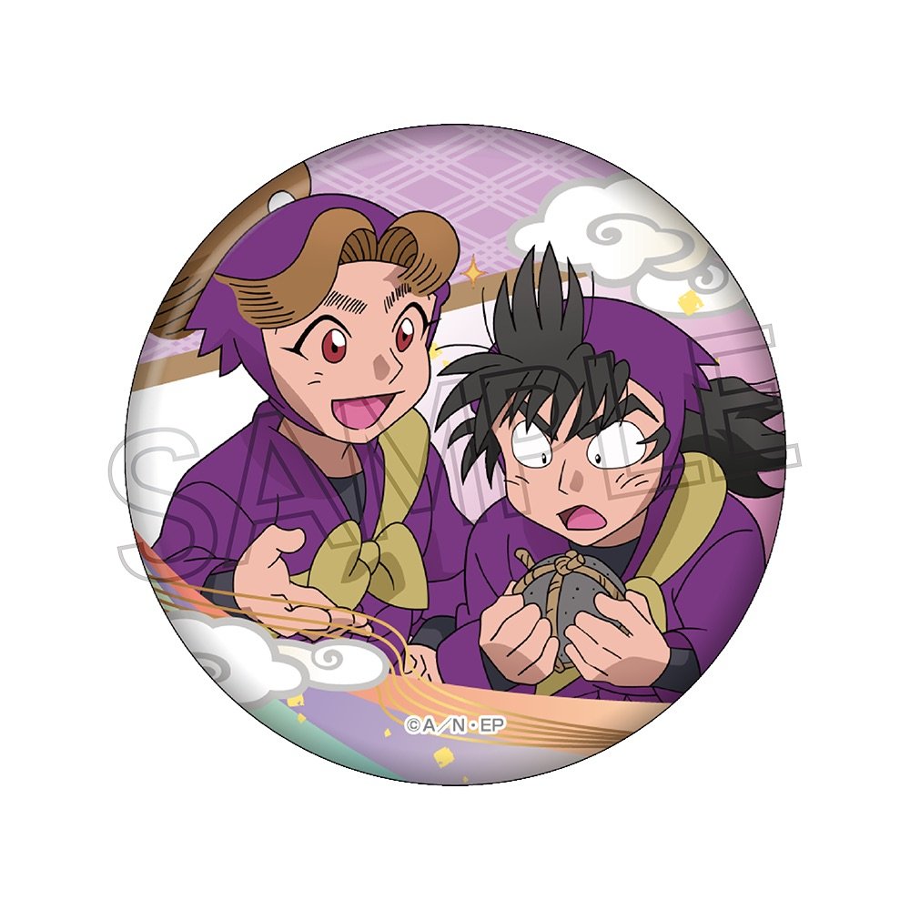 忍たま乱太郎 缶バッジ いろはの段 田村三木ヱ門＆浜守一郎 | NHK