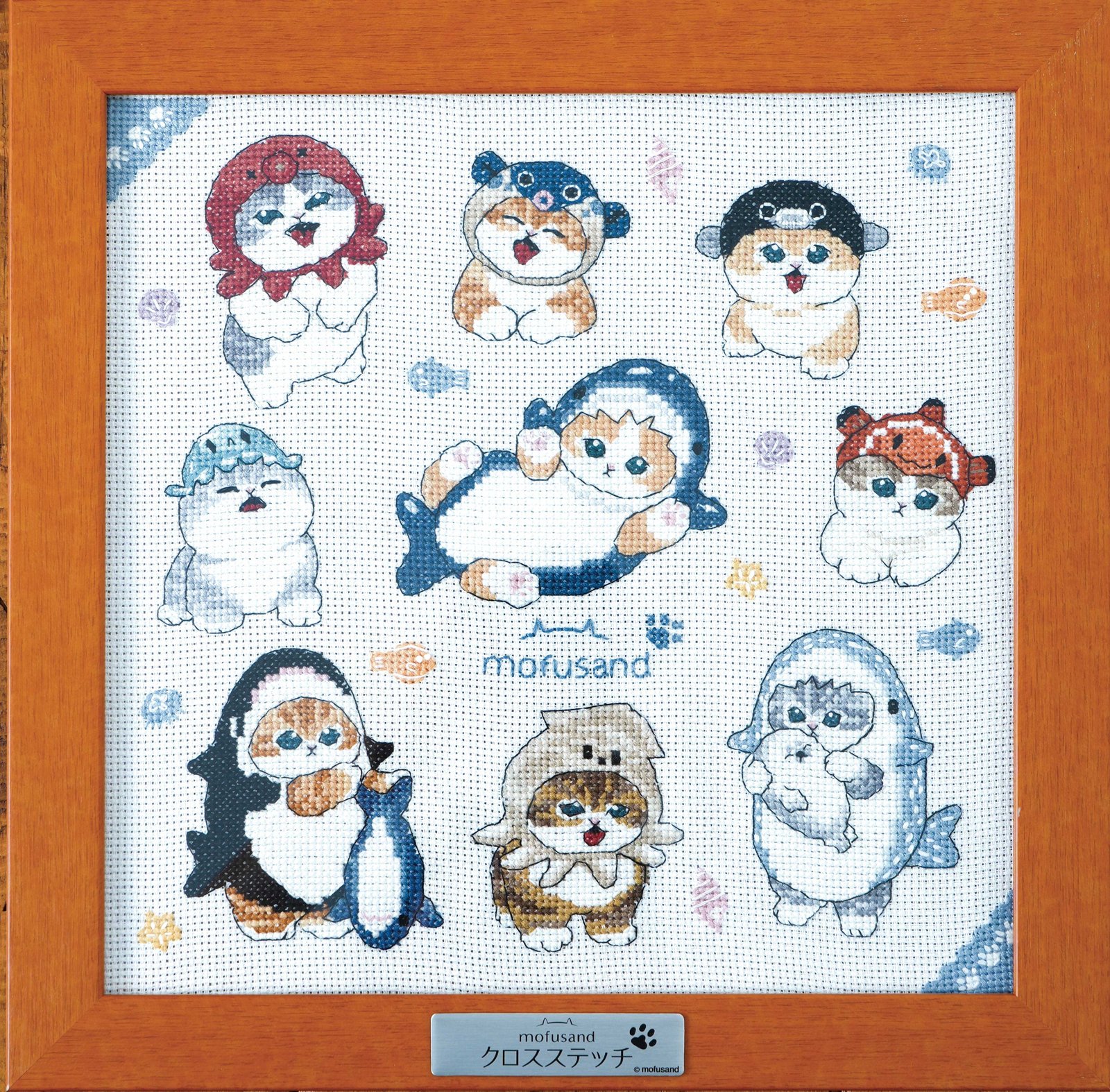かわいいにゃんこの世界を一針ずつ楽しむ。人気キャラクター「mofusand