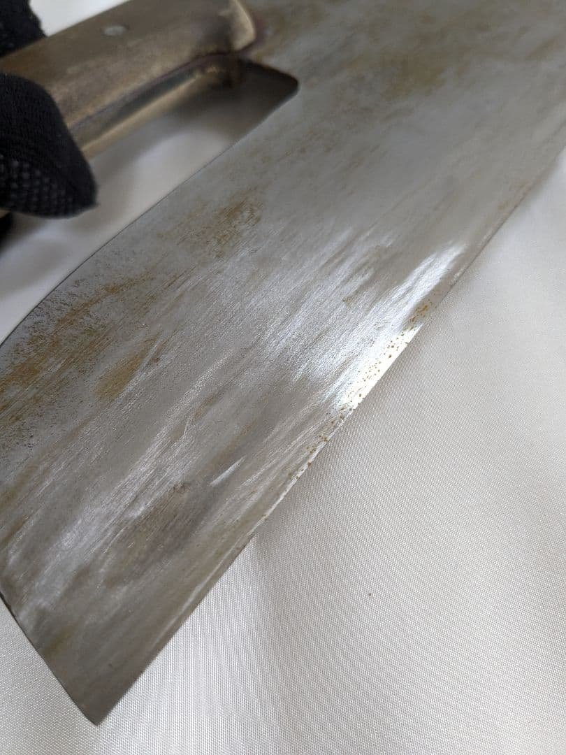 ジャンク品】 堺一文字光秀 蕎麦切包丁 - メルカリ