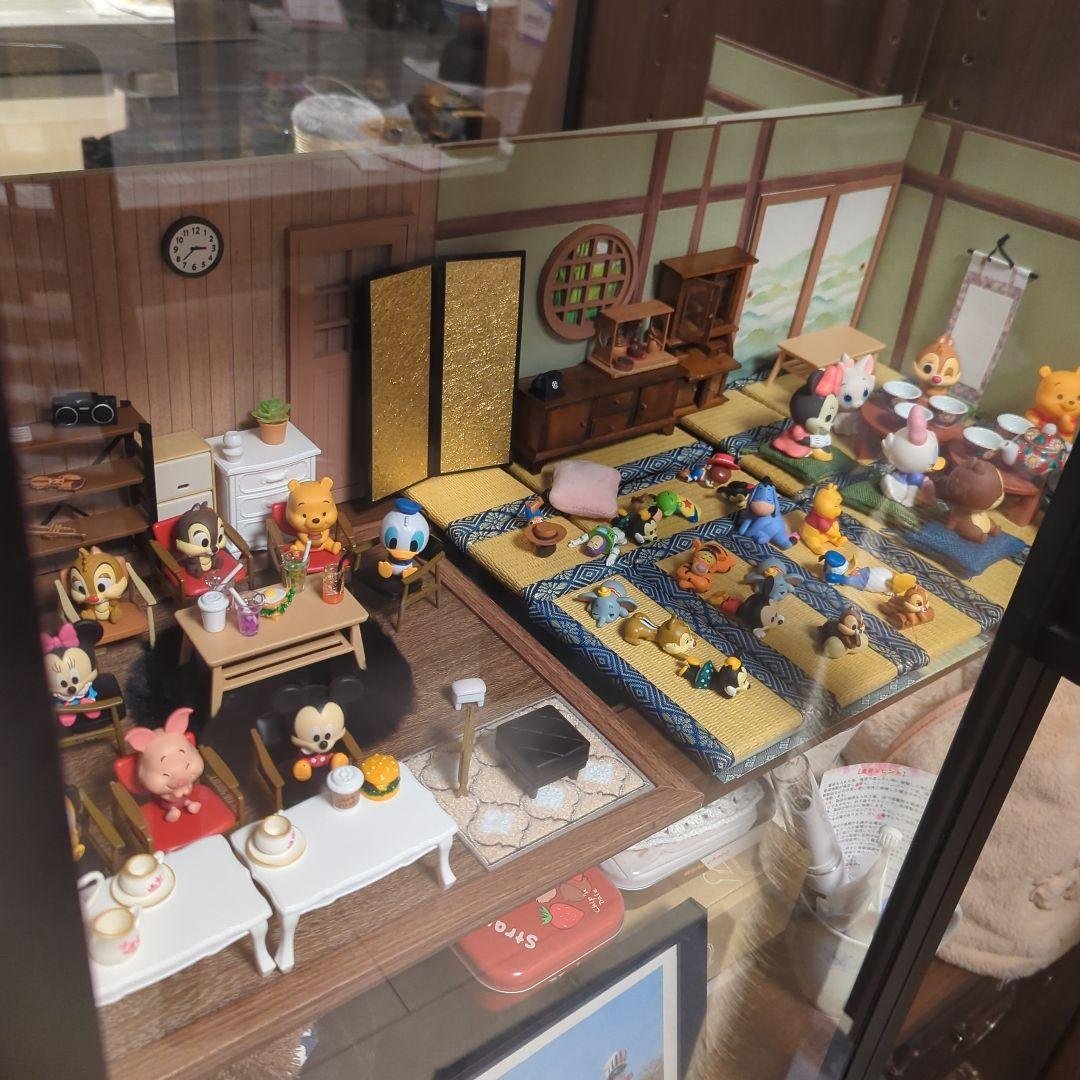 ミッキー・チップ・デール ディズニーワールドフィギュアセット