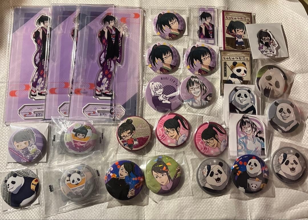 呪術廻戦　禪院真希　パンダ　まとめ売り　60点以上　まるくじ TVアニメ「呪術廻戦」禪院真希 狗巻棘 パンダ オリジナルケーキ【Cake