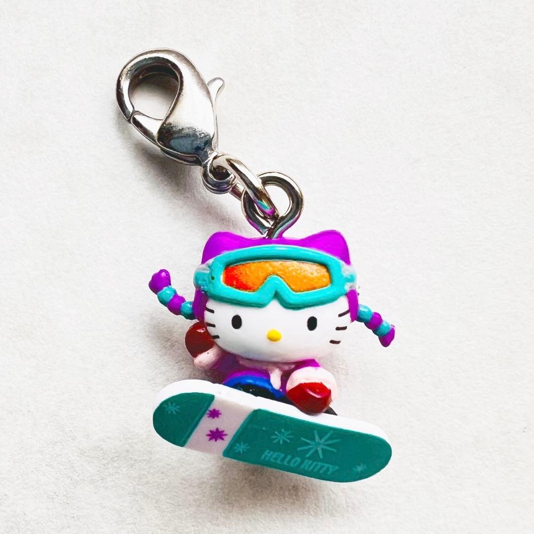 美品 2002年当時物 冬季限定 スノボ 三つ編み ハローキティ ご当地