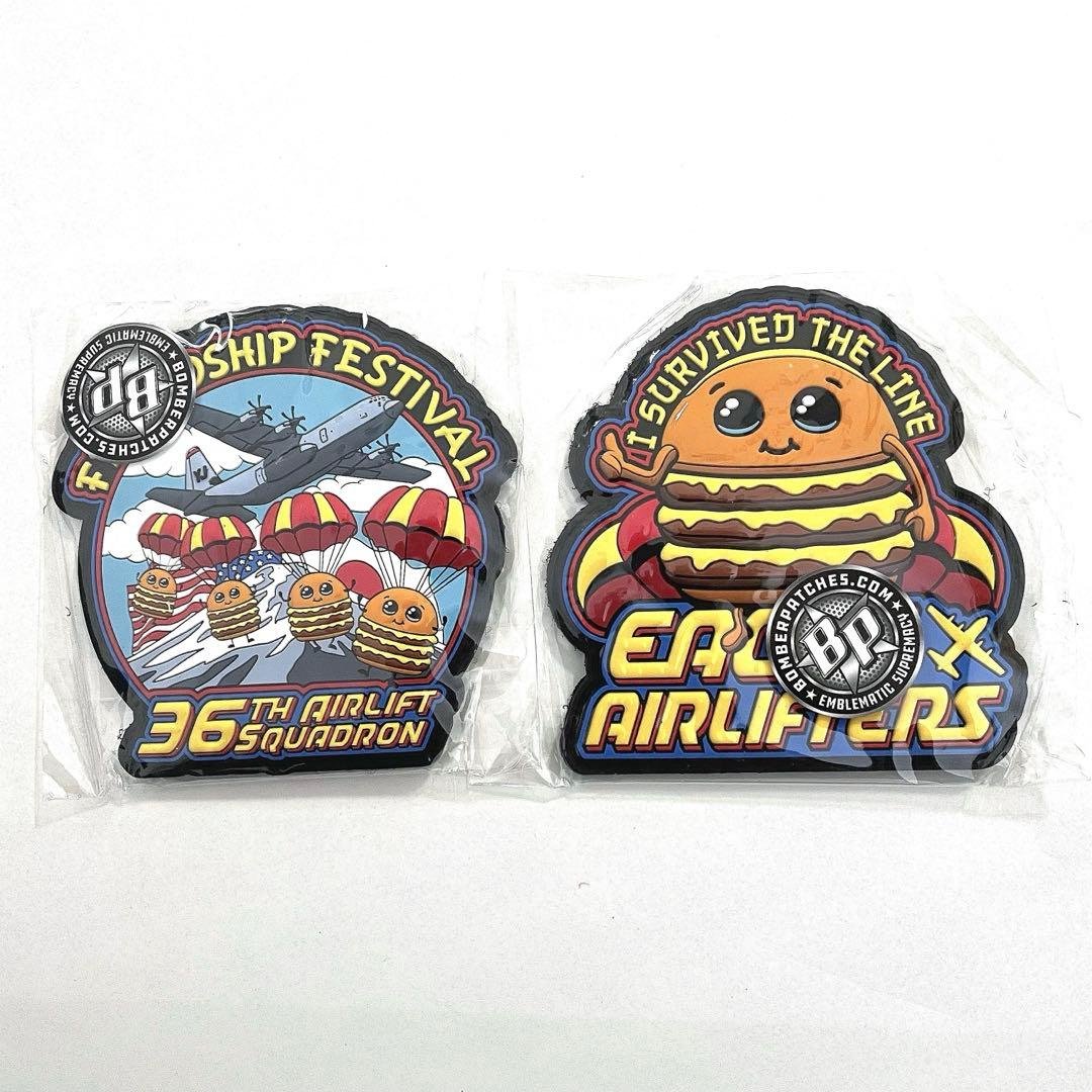 36th EAGLE AIRLIFTERS 米軍 横田基地 友好祭 外人バーガー 横田基地 日米友好祭「Friendship Festival」で最強の人気を誇る『外人