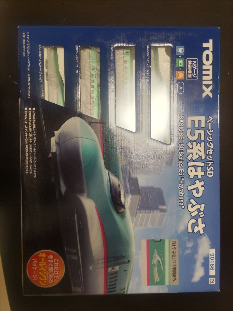 TOMIX E5系はやぶさ ベースセットSD Amazon | TOMIX Nゲージ ベーシックセットSD E5系はやぶさ 90178 鉄道