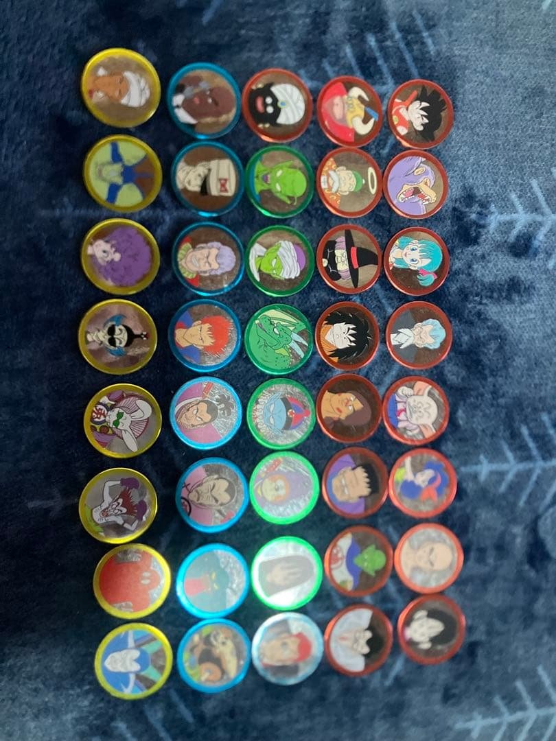 最終価格S&B ドラゴンボール初期メンコのみ　セミコンプ40枚セット ドラゴンボールZ ミニメンコセット 3枚セット 第1弾〜第6弾 S&B : B