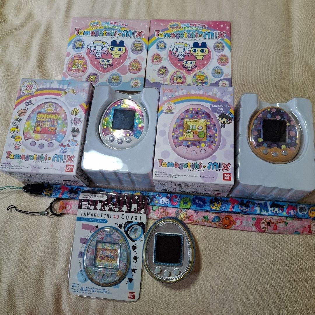 たまごっちみくす 20thAnniversary m!x 4U 本体 Amazon.co.jp: Tamagotchi m!x (たまごっちみくす) 20th Anniversary m