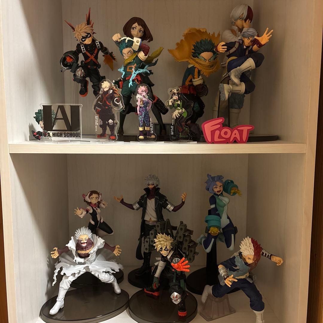ヒロアカ　フィギュア　まとめ売り 僕のヒーローアカデミアプライズフィギュア買取表更新しました